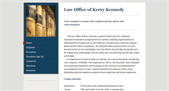 Desktop Screenshot of kerrykennedylaw.com